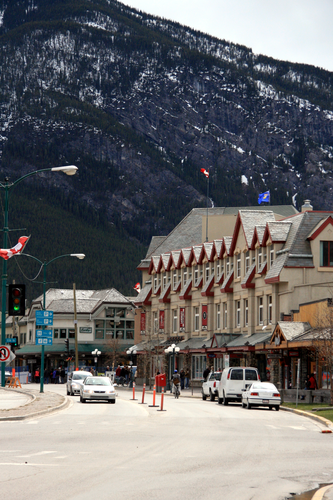 [Picture: Banff Avenue]