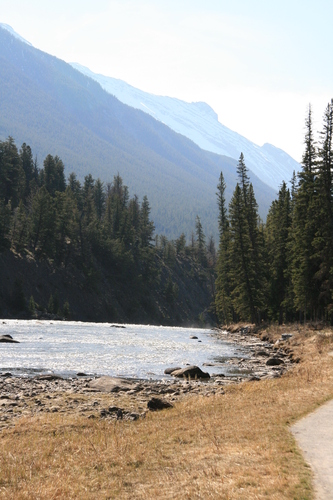 [Picture: river, trees, mountains]