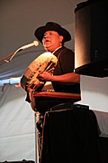 [Picture: Native singer and drummer]