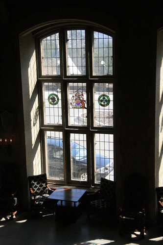 [Picture: Conference hotel, window]