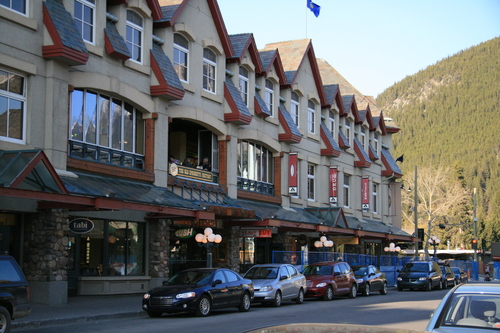 [Picture: Banff side street]