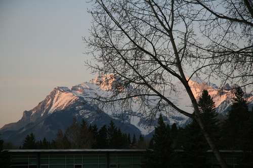 [Picture: Banff sunrise]