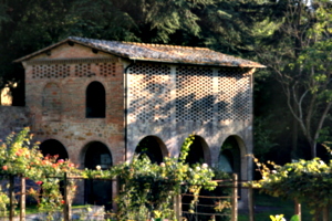 [picture: Monastery building in Tuscany]