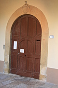 [Picture: Monastery door]