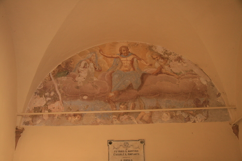 [Picture: Fresco in chapel]