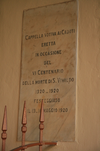 [Picture: Marble inscription]