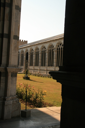 [Picture: Camposanto Cloister Courtyard 1]