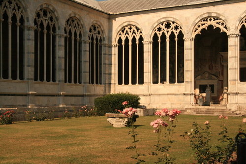 [Picture: Camposanto Cloisters]