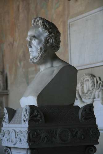 [Picture: Bust of a bearded man]