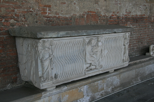 [Picture: Fluted Sarcophagus From 3rd Century 1]