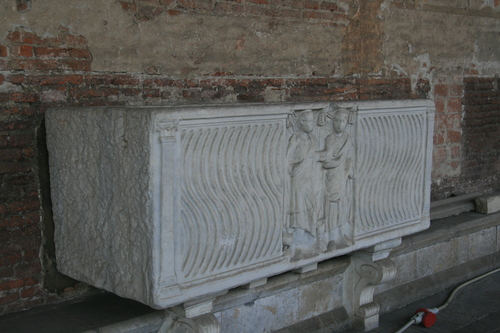 [Picture: Fluted Sarcophagus From 3rd Century 3]
