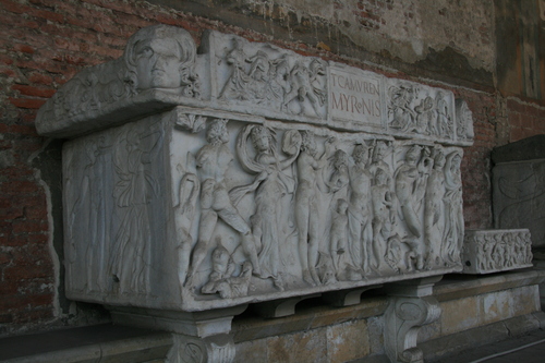 [Picture: Bacchic Scene Sarcophagus 2]