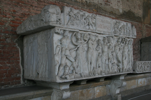 [Picture: Bacchic Scene Sarcophagus 3]