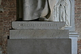 [Picture: Statue of Leonardo Fibonacci 5: pedimental inscription]