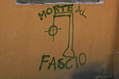[Picture: Graffiti: Morte al fascio]