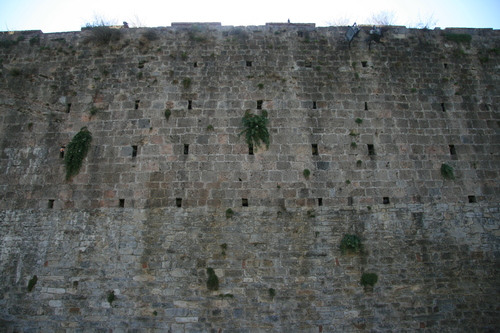 [Picture: ancient city wall]