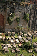 [Picture: Jewish Cemetary 4: walled in]