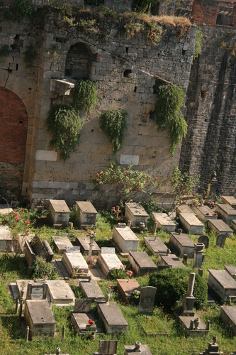 [Picture: Jewish Cemetary 4: walled in]