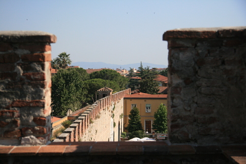 [Picture: Pisa outside the city walls]