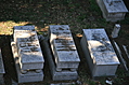 [Picture: Jewish Cemetary 24: Tombs with Feet]