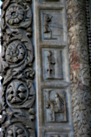 [Picture: Carved Baptistry Entrance side-panels 3]