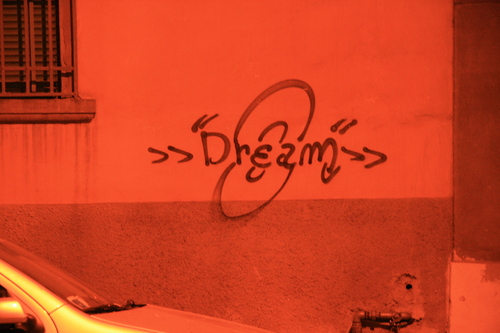[Picture: Graffito: Dream]