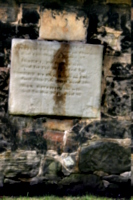 [picture: 1814 gravestone]