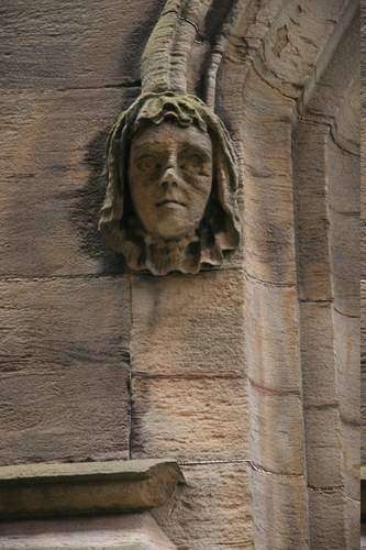 [Picture: Carved stone head 4]