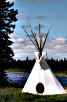 [picture: Teepee beside the River 1]