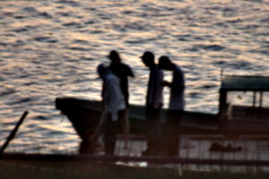 [picture: Youths on the dock 5]