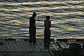 [Picture: Youths on the dock 1]