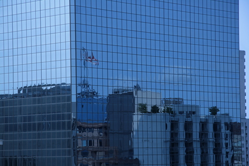 [Picture: Canadian Flag Reflected 4]