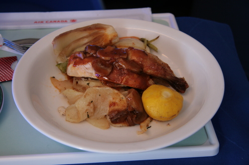 [Picture: Air Canada Meal]