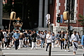 [Picture: Procession 6: crossing the street]