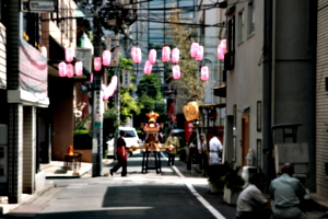 [Picture: Lanterns and Mikoshi 2]