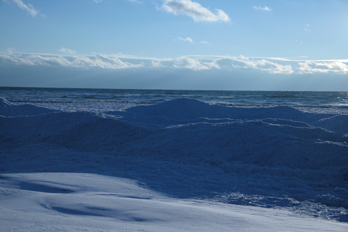 [Picture: Snowy shore]
