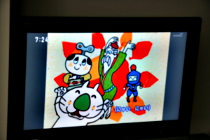 [Picture: Japanese TV 1: cartoon]