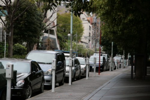 [Picture: Parked cars]