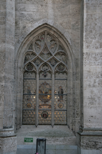 [Picture: Stained glass window]