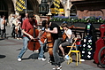 [Picture: Busking Cellists 2]