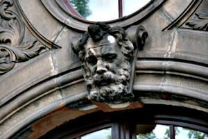 [picture: Carved head]