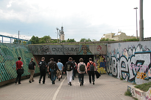 [Picture: Underpass People.]