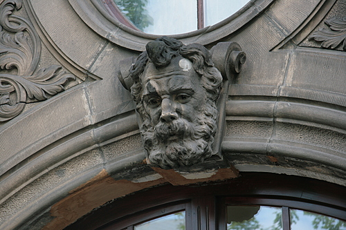 [Picture: Carved head]