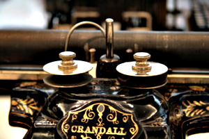 [picture: Crandall New Model (1886) 6: the ribbon]