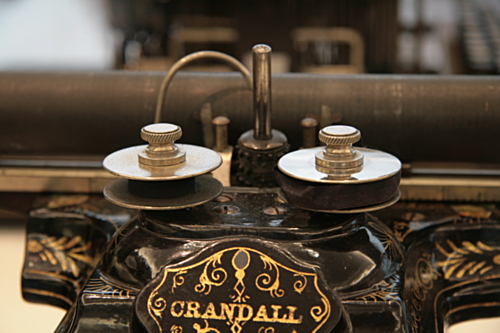 [Picture: Crandall New Model (1886) 6: the ribbon]