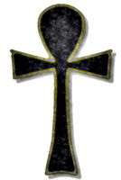 [picture: Granite and gold ankh cross on a white background with drop shadow]